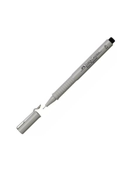 FABER CASTELL ROTULADOR CALIBRADO ECCO PIGMENT 02MM NEGRO