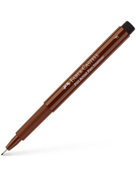 FABER CASTELL ROTULADOR PITT ARTIST PEN F SEPIA OSCURO