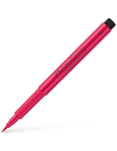 FABER CASTELL ROTULADOR PITT ARTIST PEN BRUSH PUNTA PINCEL ROSA CARMÍN