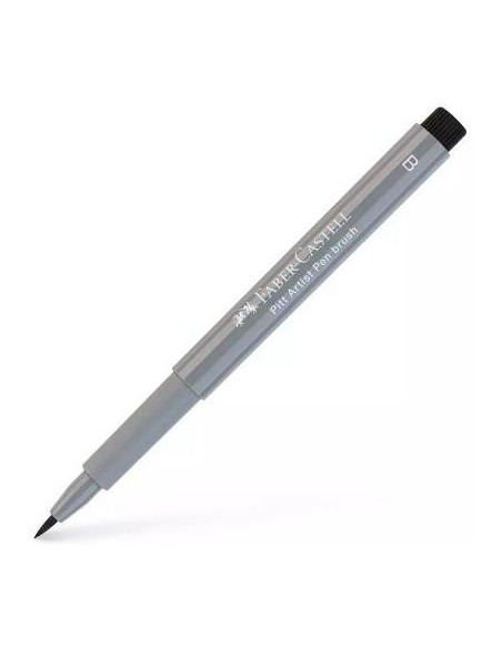 FABER CASTELL ROTULADOR PITT ARTIST PEN BRUSH PUNTA PINCEL GRIS FRÍO III