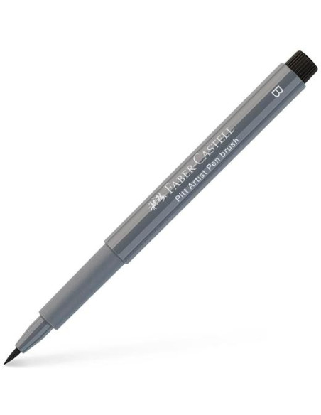 FABER CASTELL ROTULADOR PITT ARTIST PEN BRUSH PINTA PINCEL GRIS FRÍO IV