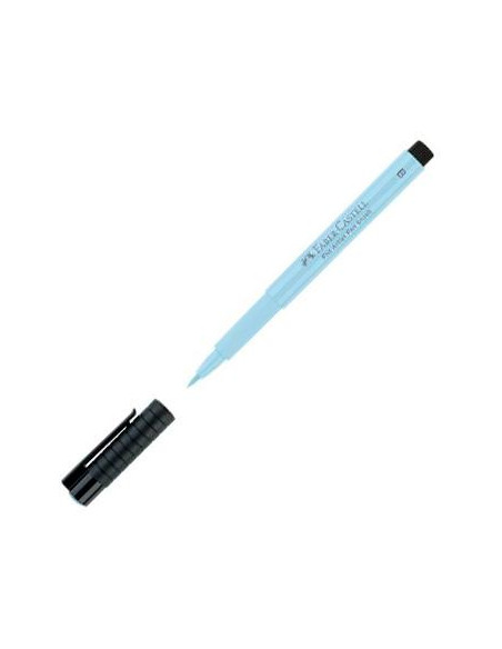 FABER CASTELL ROTULADOR PITT ARTIST PEN BRUSH PUNTA PINCEL AZUL HIELO
