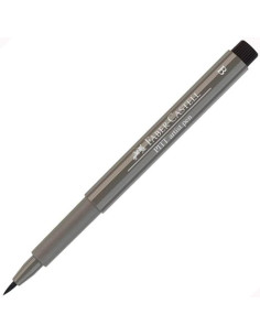 FABER CASTELL ROTULADOR PITT ARTIST PEN BRUSH PUNTA PINCEL GRIS CÁLIDO IV