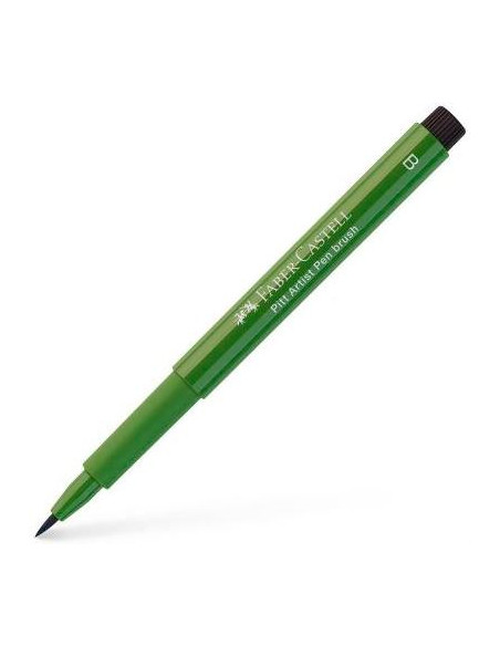 FABER CASTELL ROTULADOR PITT ARTIST PEN BRUSH PUNTA PINCEL VERDE ÓXIDO CROMO