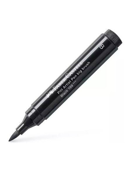 FABER CASTELL ROTULADOR PITT ARTIST PEN BIG BRUSH PUNTA PINCEL NEGRO