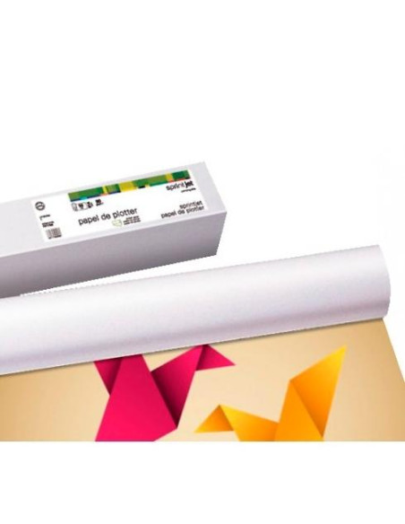 FABRISA ROLLO DE PAPEL PARA PLOTTER MATE 1067X30X50 140GR BLANCO MATE