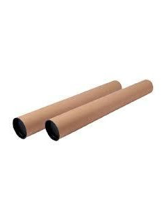 FAIBO TUBO DE CARTÓN PARA ENVÍO CON TAPONES DE PLASTICO 460X40MMA3A2