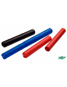 FAIBO TUBO PORTAPLANOS DE PLÁSTICO EXTENSIBLE 40 A 75 CM SIN BANDOLERA ROJO
