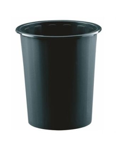 FAIBO PAPELERA DE PLÁSTICO EN POLIPROPILENO 310X280 MM CERRADA 14 L SERIE 305 NEGRA