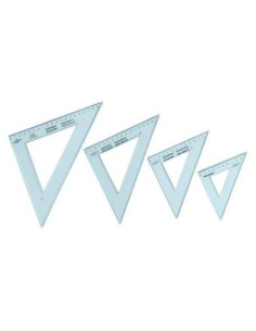 FAIBO ESCUADRA ESCOLAR 25 CM IRROMPIBLE