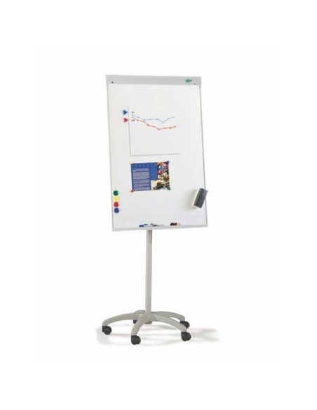 FAIBO PIZARRA CABALLETE MELAMINADO CON RUEDAS 700 X 1020 CM