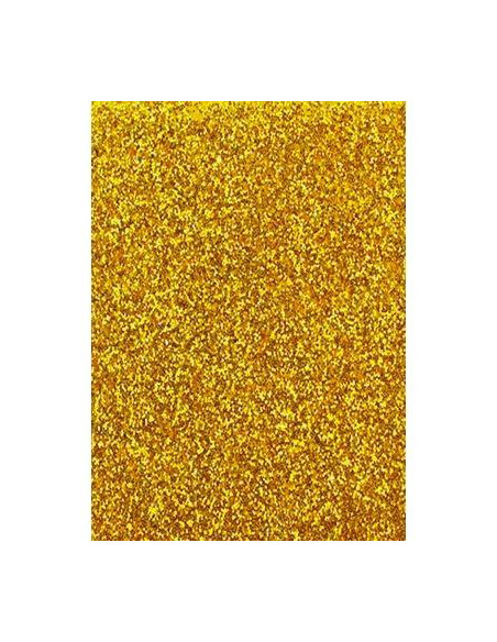 FAMA GOMA EVA 50X70CM GROSOR 2MM GLITTER ORO