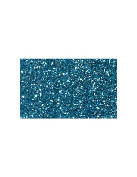 FAMA GOMA EVA 50X70CM GROSOR 2MM GLITTER AZUL TURQUESA PACK 10 UD