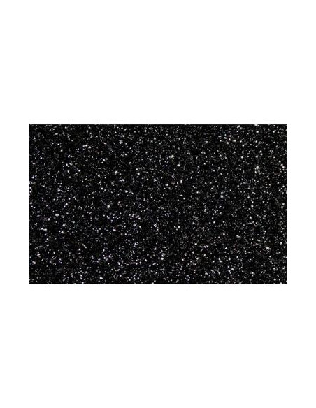 FAMA GOMA EVA 50X70CM GROSOR 2MM GLITTER NEGRO PACK 10 UD