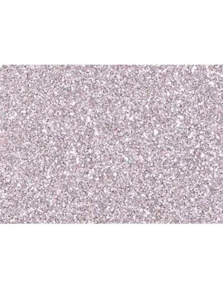 FAMA GOMA EVA 20X30CM GROSOR 2MM GLITTER PLATA
