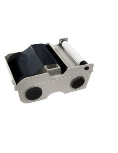 FARGO CINTA DE TRANSFERENCIA TÉRMICA DTC 10001250 MONOCROMO BK PARA 1000 IMPRESIONES  RODILLO DE LIMPIEZA