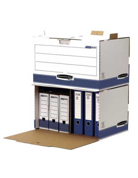 FELLOWES CONTENEDOR DE ARCHIVOS ACCESO FRONTAL SYSTEM AZUL