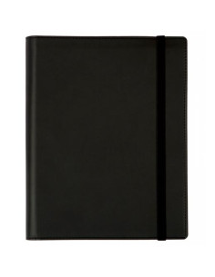 FINOCAM AGENDA ANUAL DUOBAND CON BLOC DE NOTAS E10-155X212MM SVH NEGRO 2025