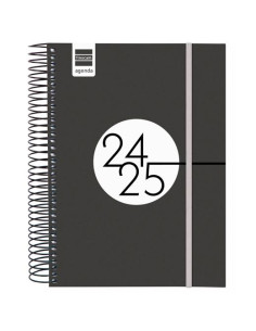 FINOCAM AGENDA ESPIRAL E10 1DP CIERRE CGOMA NEGRO 2024-2025