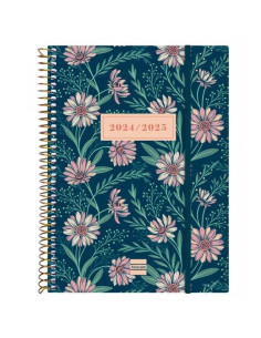 FINOCAM AGENDA ESPIRAL 18 MESES E10 SVH CIERRE CGOMA DAISY 2024-2025