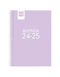 FINOCAM AGENDA PARA ESTUDIANTES COOL ESPIRAL 8 SVH LILA 2024-2025