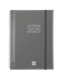 FINOCAM AGENDA ANUAL PERSONALIZABLE ESPIRAL E10-155X212MM SVV BASICS 2025