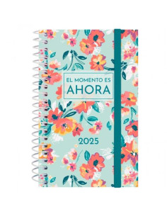 FINOCAM AGENDA ANUAL DESIGN COLLECTION ESPIRAL E3-79X127MM SVH AHORA 2025