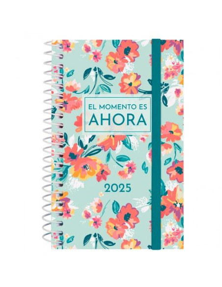 FINOCAM AGENDA ANUAL DESIGN COLLECTION ESPIRAL E3-79X127MM SVH AHORA 2025