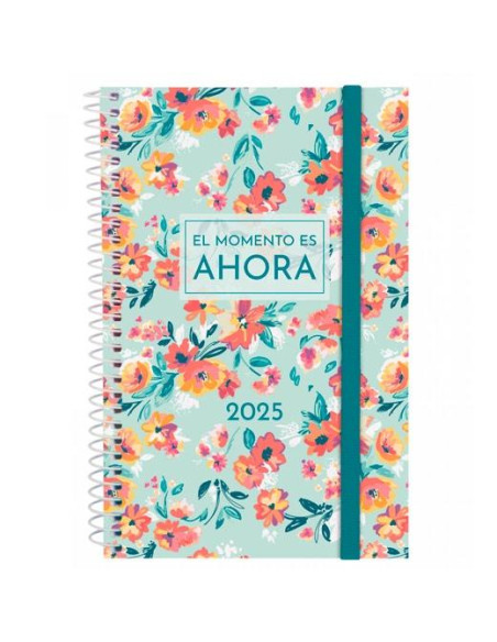 FINOCAM AGENDA ANUAL DESIGN COLLECTION ESPIRAL E5-117X181MM SVH AHORA 2025