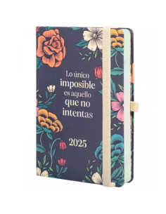 FINOCAM AGENDA ANUAL MINIMAL DESIGN M4-118X168MM 1DP IMPOSIBLE 2025