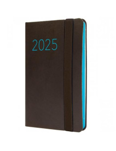 FINOCAM AGENDA ANUAL FLEXI LISA F2-82X127MM SVH NEGRO 2025