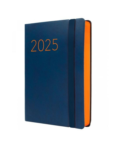 FINOCAM AGENDA ANUAL FLEXI LISA F4-118X168MM 1DP AZUL 2025