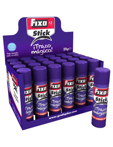 BARRA de PEGAMENTO FIXO MAGICA MORADO 20g