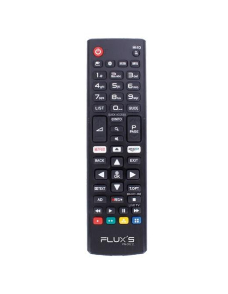 FLUX´S MANDO A DISTANCIA INALAMBRICO UNIVERSAL LG NEGRO