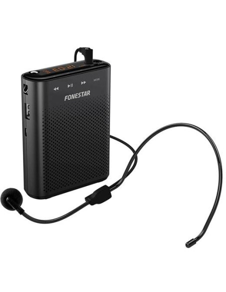 FONESTAR AMPLIFICADOR DE VOZ PORTÁTIL USBMICROSDMP3