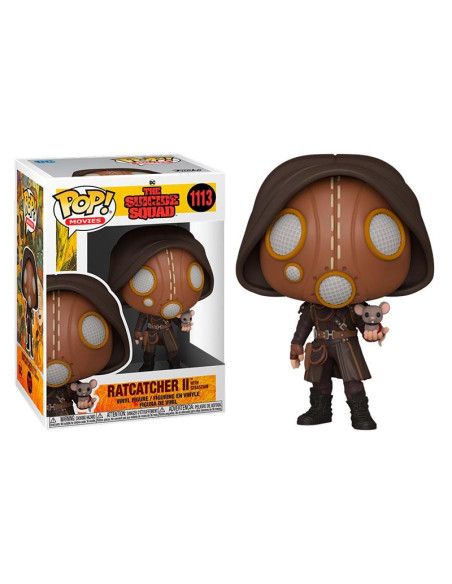 FUNKO POP DC COMICS ESCUADRON SUICIDA RATCATCHER II WHIT SEBASTIAN N 1113 -CAJA ORIGINAL-