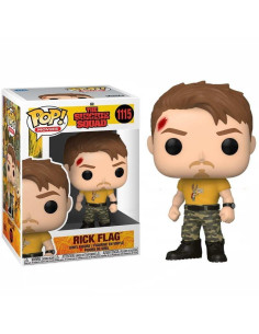 FUNKO POP DC COMICS ESCUADRON SUICIDA RICK FLAG N 1115 -CAJA ORIGINAL-