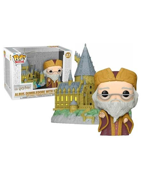 FUNKO POP HARRY POTTER ANIVERSARIO DUMBLEDORE CON HOGWARTS 6 N 27 -CAJA ORIGINAL-