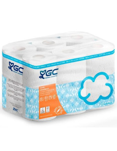GC CONFORDECO PAPEL HIGIÉNICO 200224M FSC DOBLE CAPA PACK 12 ROLLOS BLANCO
