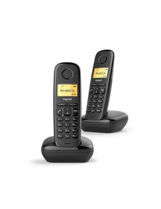 GIGASET TELEFONO INALAMBRICO A170 DUO NEGRO DECT DIGITAL