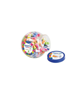 GIOTTO GOMMA FLUO GOMA DE BORRAR LAPIZ  TARRO  -120U-