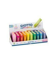 GIOTTO HAPPY GOMMA GOMA DE BORRAR LAPIZ DISPLAY -40U-
