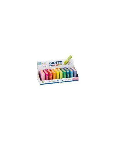 GIOTTO HAPPY GOMMA GOMA DE BORRAR LAPIZ DISPLAY -40U-