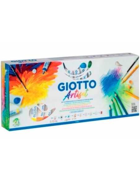 GIOTTO SET DE INTRODUCCIÓN TODAS LAS TÉCNICAS ARTISET CSURTIDOS