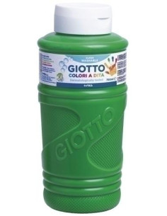 GIOTTO PINTURA DE DEDOS DE 750 ML COLOR VERDE