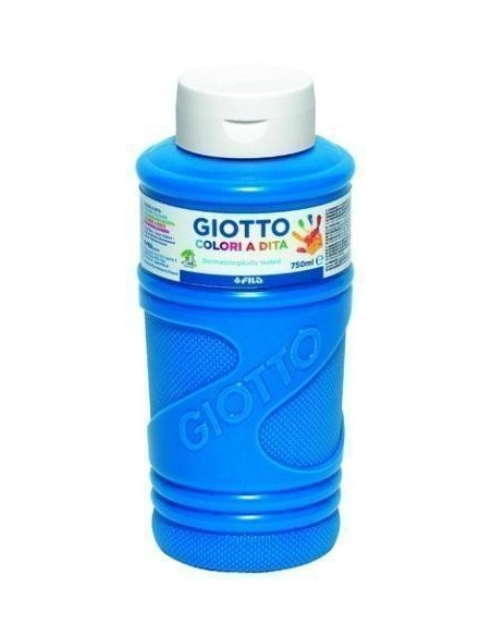 PINTURA de DEDOS GIOTTO 750 ml bote AZUL