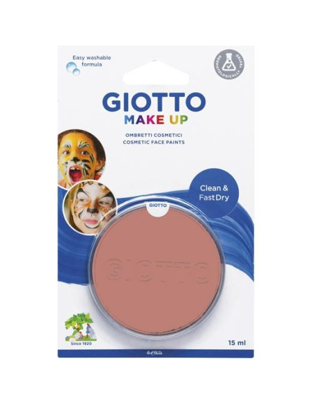 GIOTTO PINTURA FACIAL INDIVIDUAL UNISEX PARA NIÑOS 15ML NARANJA -BLISTER-