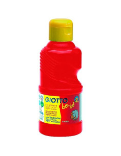 GIOTTO TÉMPERA BE-BÉ PARA NIÑOS ROJO BOTELLA 250ML