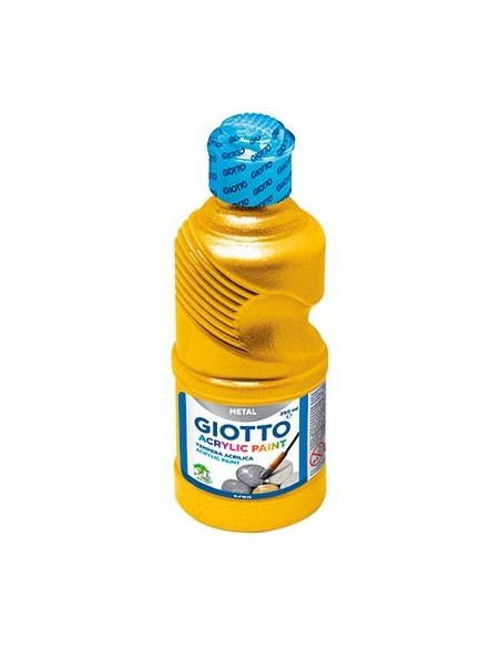 GIOTTO TÉMPERA ACRÍLICA ORO BOTELLA 250ML