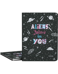 GRAFOPLÁS CARPETA 30 FUNDAS POLIPLÁS DIN-A4 EC3PP ALIENS